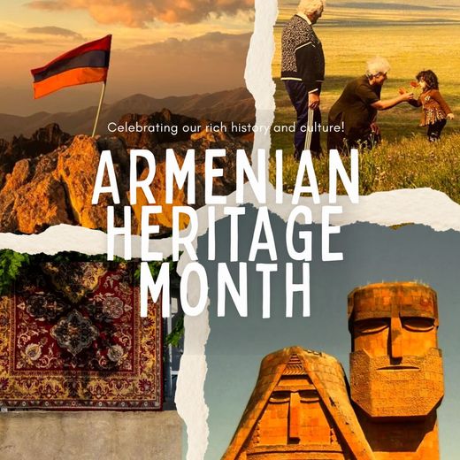 Armenian Heritage Month graphic